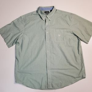 Chaps Easy Care Short Sleeve 3XL-TALL Shirt